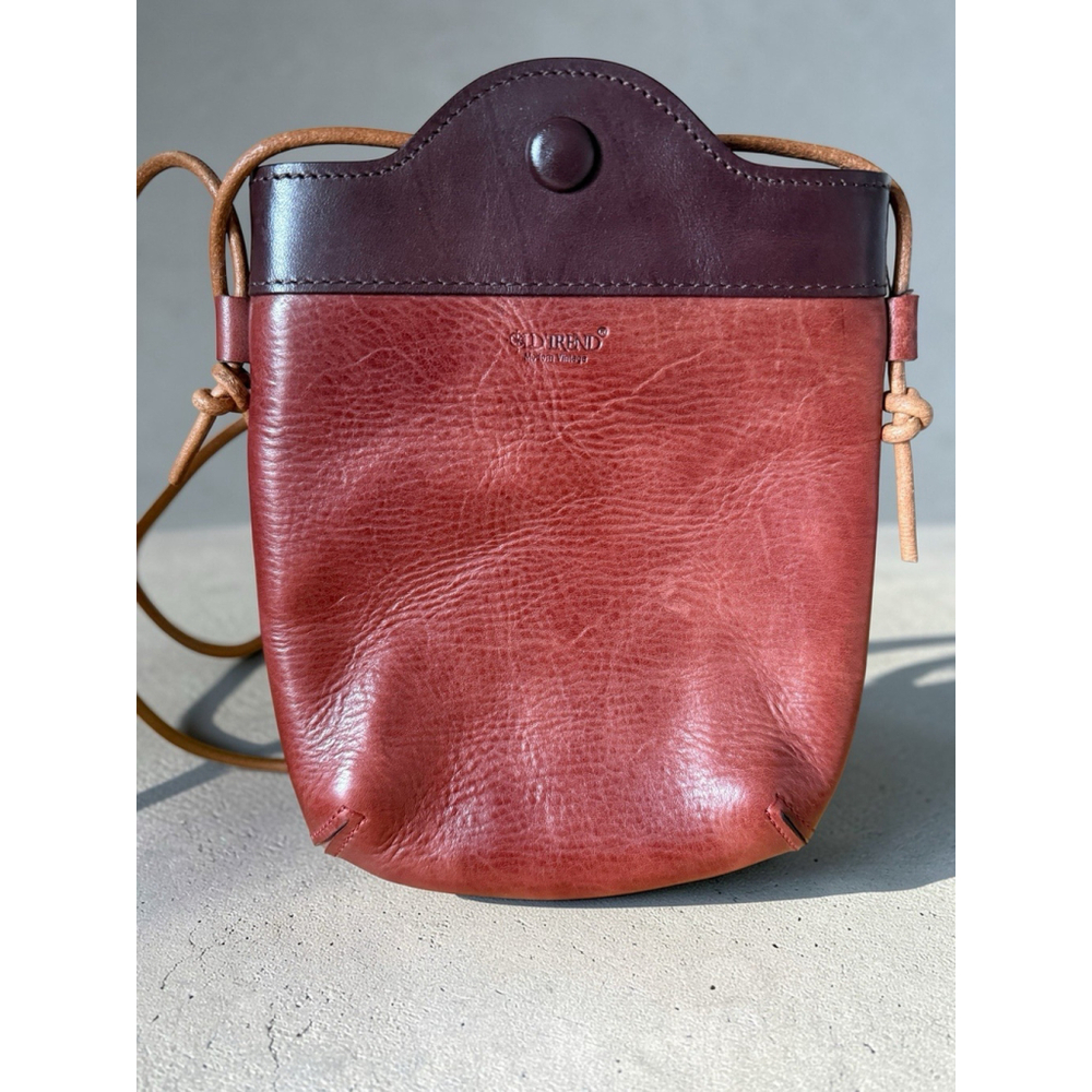 Old Trend‎ Out West Crossbody Bag Women's Reddish Brown Leather NWOT Dustbag